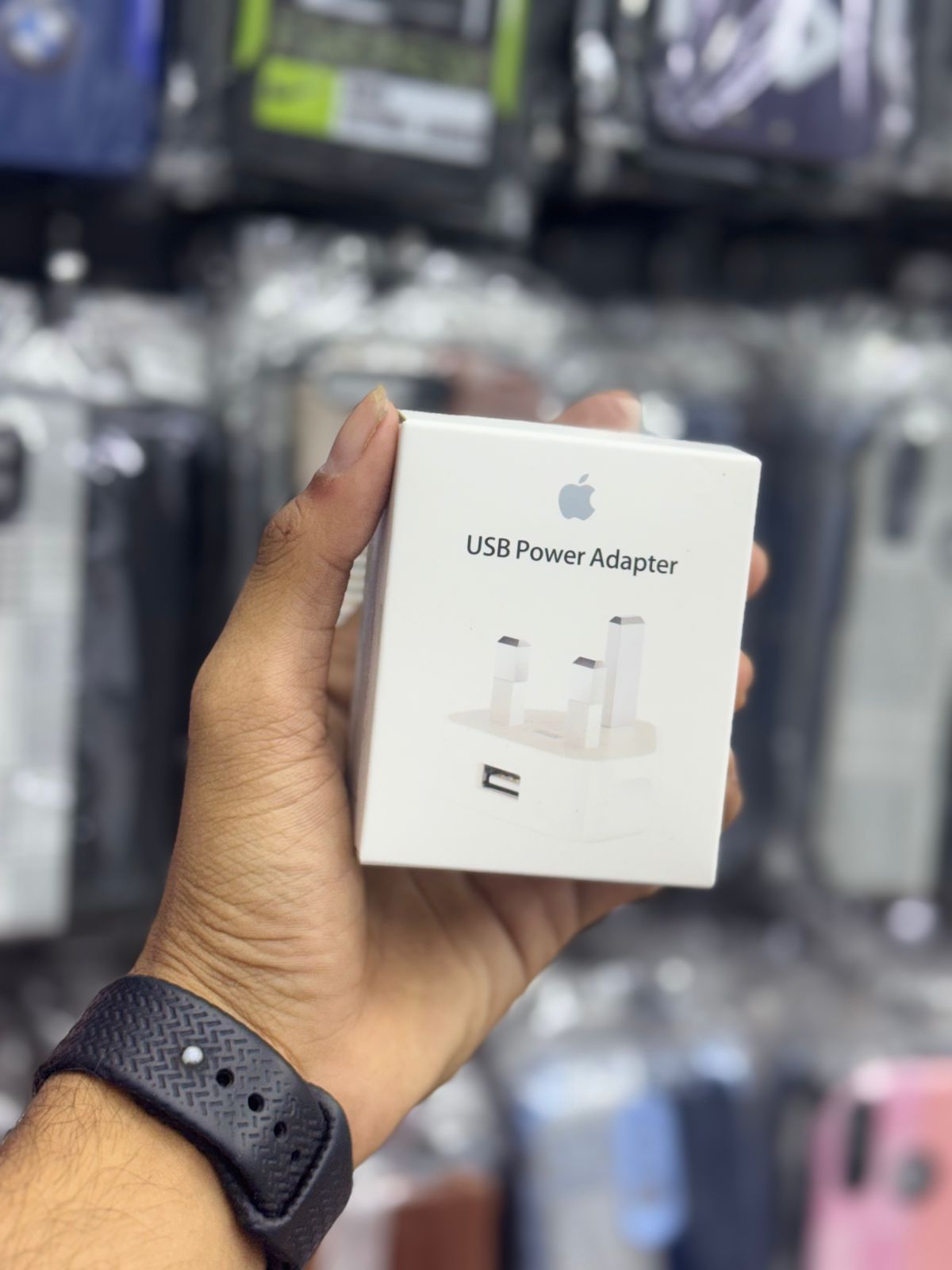 Apple USB Power Adapter – 3-Pin UK Plug